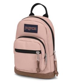 The irresistibly adorable mini backpack modeled after our original Right Pack. Suede bottomed with suede zipper pulls. Three super-convenient pockets for secure storage. Designed in colors that’ll add pop and perfection to your wardrobe. Jansport Right Pack, Mini Backpacks, Misty Rose, Zipper Pulls, Mini Me, Mini Backpack, Backpacks, Zipper, Wardrobe