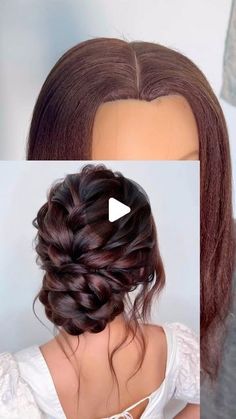 Classy Updo Hairstyles Elegant Wedding, Wedding Hairdos For Medium Length, Updo For Thick Long Hair, Hairstyles For Length Hair Long, Thick Hair Styles Long, Hair Styles Curtain Bangs, Updo For Long Thick Hair, Easy Hair Updos For Medium Hair