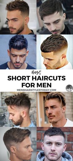 Best Short Hairstyles For Men, Hair Slick, Short Quiff, Fade Undercut, 2019 Hairstyles, Curly Hair Fade, Short Hairstyles For Men, Faux Hawk Hairstyles, Best Short Hairstyles