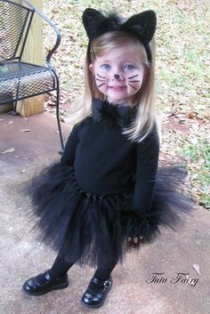 Karneval Costume, Halloween Tutu Costumes, Cat Costume Kids, Chicken Costumes, Halloween Tutu, Chat Halloween, Christmas Dance