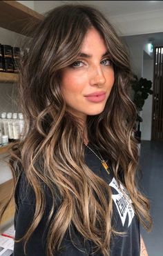 Fall Winter Hair Color, Fall Hair Color For Brunettes, Winter Hair Color, Hair Color Ideas For Brunettes, Hair Balayage, Summer Hair Color, Haircuts For Long Hair