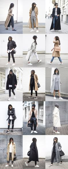 Vinter Mode Outfits, Casual Chic Winter, Sneakers Outfit Work, Winter Sneakers Outfit, Minimalist Moda