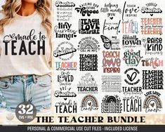 the teacher bundle includes 32 svt files