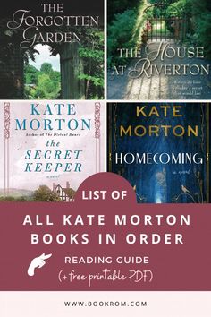 four books with the title, list of all kate horton books in order