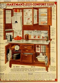 an advertisement for the hartman's kitchen furniture company