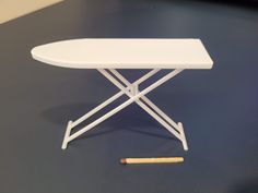 Miniature foldable ironing board for a dollhouse (not finished product, 3D print file only!). The measurements are for 1:12 dollhouses, but the print can be scaled up for e.g. barbies or down to e.g. 75% which produces a 1:16 doll house product. 3D printing settings for Cura slicer Material: PLA Nozzle: 0.4mm Layer height: 0.16mm Walls: 4 Tops and bottoms: 3 Cooling: On Attention! By purchasing you agree to the following: Sharing or modifying the files is not allowed. No commercial use allowed, Mini Ironing Board, 3d Printer Files, Ironing Board, 3d Printer, Printer, 3d Printing, Doll House, Miniatures, Thing 1