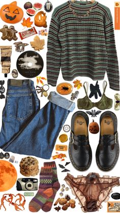 Cozy Cute Outfits, Grunge Outfit Aesthetic, Outfits For The Winter, Grunge Outfits Fall, Tis Autumn, Aesthetic Outfits Vintage, Patch Outfit, Thanksgiving Outfit Ideas, Cute Thanksgiving Outfits