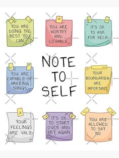 Counselling Tools, Note To Self Quotes, Positive Self Affirmations, Self Compassion, Self Quotes, Health Quotes