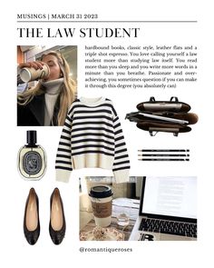 an article about the law student in her book, and other things to look for