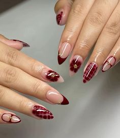 Fall Nail Art Ideas, Girly Acrylic Nails, Fall Nail Art, Nail Art Ideas, Fall Nail, Fire Nails, Dream Nails, Funky Nails