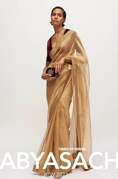 Net Saree Designs, Farewell Dresses, Vintage Photography Women, Sabyasachi Mukherjee, Lulu Fashion, Indian Bridal Wear, Casual Saree