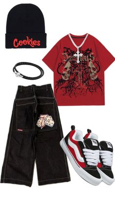 Y2k Hombre, Youthful Outfits, Y2k Outfits Men, Aesthetic Outfits Y2k, Baggy Outfit Ideas, Mood Clothes, Outfits For Men, Outfit Inspo Casual, Punk Outfits