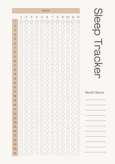 A sleep tracker printable is a customizable document designed to help individuals monitor and record their sleep patterns and habits. It typically includes sections for tracking various aspects of one's sleep, such as bedtime, wake-up time, the number of awakenings during the night, and the quality of sleep experienced. Users can also note factors that may impact their sleep, such as caffeine intake, exercise, or stress. A sleep tracker printable can be a valuable tool for identifying patterns in your sleep habits and making adjustments to improve the quality of your sleep over time. It's often used as part of a broader strategy to manage sleep disorders or simply to maintain a healthy sleep routine. Sleep Habits, Women Health Care, Documents Design, Self Care Bullet Journal, Sleep Routine, Sleep Schedule, Tracker Printable, Sleep Tracker, Sleeping Habits