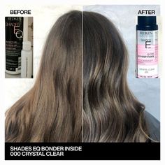 ~Redken Shades Eq Hair Gloss Bonder Inside Color: 000 Crystal Clear Type: Demi-Permanent Standard Size: 2 Fl.Oz New ~Authentic ~About Redken Shades Eq Isn’t Your Run-Of-The-Mill Hair Gloss. In Fact, It’s The Haircolor That Thinks It’s A Conditioner And Delivers Fast, Professional Color Results. After A Gloss Service, You'll Leave The Salon With Healthier Looking And Feeling Hair With Beautiful Shine. The Formula Is Infused With Amino Acids That Help To Condition The Hair And Leave It Looking Sup Redken Toner Chart, 6n Moroccan Sand Redken, Redken 8gi Shades, Redken 06n Moroccan Sand, Foil Placement Techniques Low Lights, Hair Colors To Hide Gray Best For Brunettes, Redken Shades Eq Mushroom Brown Formula, Mushroom Brown Hair Color Shades Eq, Gloss Hair Color