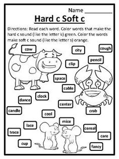 a worksheet with words and pictures on it