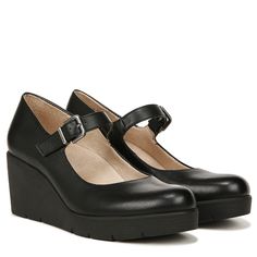 The mary jane wedges you'll want and need, from SOUL Naturalizer. Choose from both medium and wide width shoes for women in this elevated style. Wide Width Shoes For Women, Mary Jane Wedge Shoes, Mary Jane Wedges, Black Wedge Shoes, Casual Wedges, Shoes Comfy, Want And Need, Shoe Boxes, Wide Width Shoes