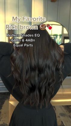 Redkin Eq Shades Formulas Chocolate, Dark Brown Formula Hair Color, Dark Hair Formulas Redken, Redken Shades Eq Formulas Cool Brown, Chocolate Brunette Shades Eq, Brunette Gloss Formula, Dark Brown Hair Redken Formula, Redkin Brunette Formula, Dark Shades Eq Formula