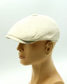 Summer is just around the corner, and it's time to get a luxurious, stylish sun accessory. Our design team presents you a summer linen cap made of natural materials, which will not only look great with any way, but also cover your face and head from sunlight. In such a summer headdress, any man will feel his confidence and masculinity, and a fashionable cap will diversify your style making it the most fashionable. The masters picked up a material of luxurious quality, so the men's cap has excell Men's Cap, Mens Hats Vintage, Gatsby Hat, Tweed Hat, Baker Boy Cap, Baker Boy Hat, Branded Caps, Summer Cap, Baker Boy