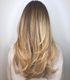 Long Wash And Go Haircut, Blonde Long Hair With Layers, Layered Brunette Hair, Long Blended Layers Face Framing, Trendy Layered Hairstyles, Long Haircut, Haircut Inspo, Brunette Balayage, Chop Chop