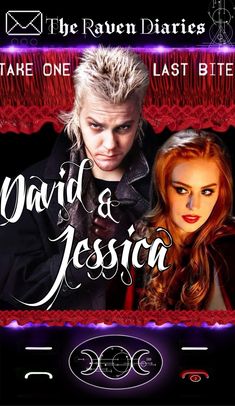 the cover for david and jessica's novel, take one