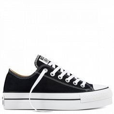 Zapatillas All Star, All Star Platform, Black And White Converse, All Star Converse, Star Converse, All Star Shoes, Platform Converse, All Stars Converse, White Converse