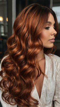 🦋 High-end Mahogany Brown Hair fall hair color dark copper Inspiration Brown Hair Fall, Mahogany Brown Hair, Dark Copper Hair Color, Hair Color Guide, Natural Red Hair, Red Hair Inspo