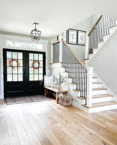 the entryway is clean and ready for us to use as an entrance way in this home