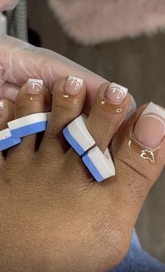 Nail Art Toenails, Line Nail Designs, Simple Nail Art, Ingrown Toenail