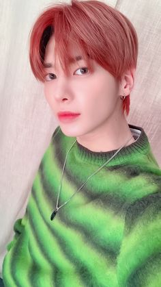 Taehyun selca twitter update 04/29/20 Red Hair Looks, Kang Taehyun, The Dream, Kpop Groups, Pop Group