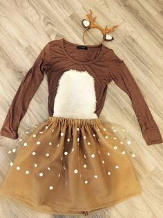 Carnaval Diy, Deer Halloween Costumes, Reindeer Costume, Deer Costume, Kids Dress Up, Up Costumes, Dress Up Costumes, Fantasias Halloween, Carnival Costumes