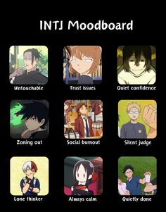 Intj Likes You, Intj-t Core, Intj Core Aesthetic, Intp Mood, Intj Moodboard, Intj In Love, Infj 5w4, Infj And Intj, Infj X Intj