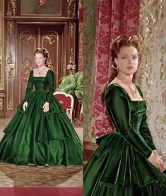 Simple Gowns, Period Dress, Romy Schneider, Victorian Clothing, School Dresses, 50s Dresses, Historical Dresses