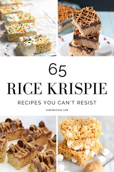 rice krispie treats that are so good they can't be eaten in the microwave