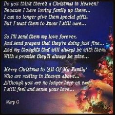 a poem written in front of a christmas tree