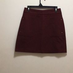 H& M Mini Skirt With 2 Pockets Never Worn , Pet And Smoke Free Home Hm Skirt, Burgundy Color, Skirts Mini, Mini Skirt, H&m, Womens Skirt, Mini Skirts, Pet, Skirt