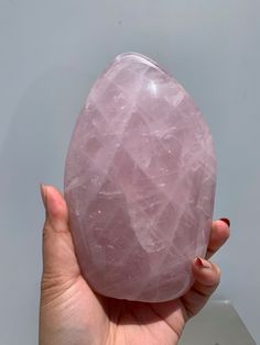 Weight: 1178g Dimensions: Height: 147.37mm Width: 96.99mm Thickness: 56.21mm This piece is a beautiful soft lilac, with lots of beautiful gemmy areas. Even just holding the piece, you can feel the soft polish and soft energy coming from it. There is a weak star on this, only really visible with a flashlight. What makes this piece lilac is the presence of iron, in the same way that amethyst is full of iron, creating its iconic purple color. This rose quarts carries a little extra iron than most r Soft Energy, Lilac Roses, Universal Love, Love Stars, Unconditional Love, Crystal Items, Flashlight, Purple Color, Bead Charms