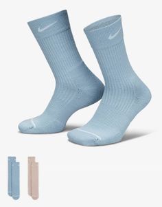 This image presents Nike Everyday Essentials
Cushioned Crew Socks (2 Pairs). Dri Fit Socks, White Knee High Socks, Early Morning Walk, Socks Gym, Football Gloves, Nike Elite Socks, Soccer Socks, Nike Socks, Football Socks