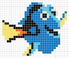 an image of a blue bird pixellated in pixels