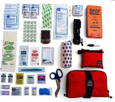 You don't have to be a trail sawyer to appreciate this trauma kit. The Sawyer first aid kit from Cascade First Aid includes the essentials for general first aid plus an expanded set of trauma tools. 72 Hour Emergency Kit, Edc Bag, Safety And First Aid, Aid Kit, Emergency Kit, First Aid Kit, Camping And Hiking, Rei Co-op, First Aid