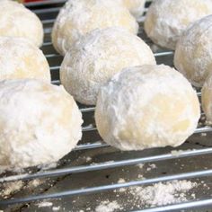 doughnuts are cooling on a rack in the oven, ready to be baked