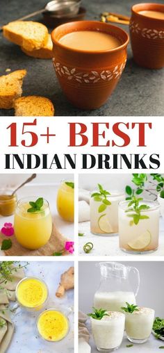 Looking for authentic, refreshing Indian drinks? Check out these 15+ best Indian beverage recipes. These recipes will not only help you to beat heat this summer, but will also keep you warm in cold winters. | Cold Indian drinks non alcoholic | Hot Indian drinks recipes | pipingpotcurry.com Aam Panna Recipe, Drinks Non Alcoholic, Fig Smoothie, Masala Chai Recipe, Chai Recipe, Mango Lassi