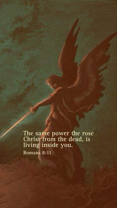 Romans 8:11 Wallpaper, Romans 8 11 Wallpaper, Cool Bible Verse Wallpaper, Gods Power Quotes, Bible Verses Inspiring, Biblical Masculine, Catholic Verses Bible, Bible Verse On Strength, Jesus Wallpaper Hd 1080p