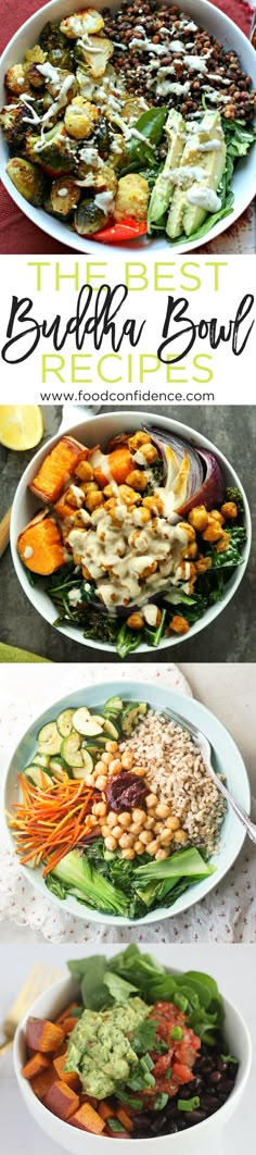 two plates with different types of food on them and the words best bridal bowl