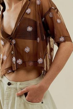 Daisy Top, Casual Style Outfits, Fashion Sewing, Boho Outfits, Modest Fashion, I Dress, Aesthetic Clothes, بلاك بينك, Fashion Inspo Outfits