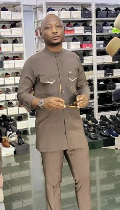 Nigerian Men Fashion Senator, Kaftan Suit, African Kaftan, African Wear For Men, African Suit, Nigerian Men Fashion