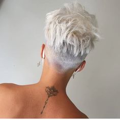 Shaved Hairstyles, Shaved Hair Cuts, Short White Hair, Short Shaved Hairstyles, Short Grey Hair, Super Short Hair, Edgy Short Hair, Short Pixie Haircuts, Short Hair Haircuts