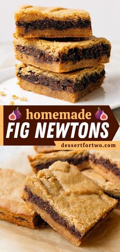 A baby food recipe featuring dried figs! It's also a wonderful food for toddlers. Paired with a whole wheat brown sugar crust, these Homemade Fig Newtons are so much better than store-bought! Fig Newton Bars, Fig Recipes Dessert, Fig Newton Recipe, Fig Preserves Recipe, Homemade Fig Newtons, Fig Newtons, Fig Bars, Homemade Graham Crackers, Kid Friendly Snack