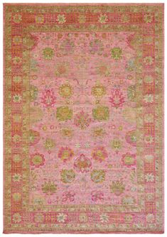 Vase Handwoven Traditional Rug Traditional Vase, Traditional Vases, Large Scale Floral, Room Stuff, Vase Design, Traditional Rug, Pink Rug, Home Rugs, Traditional Rugs