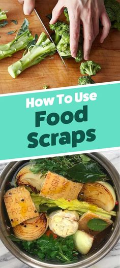 how to use food scraps in the kitchen