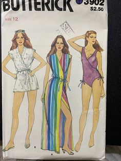 two women in swimsuits and one is wearing a bathing suit